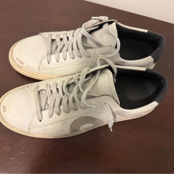 Oliver Cabell White and Black Sneakers - Picture 4 of 6